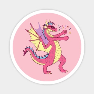 Dancing Dragon Magnet